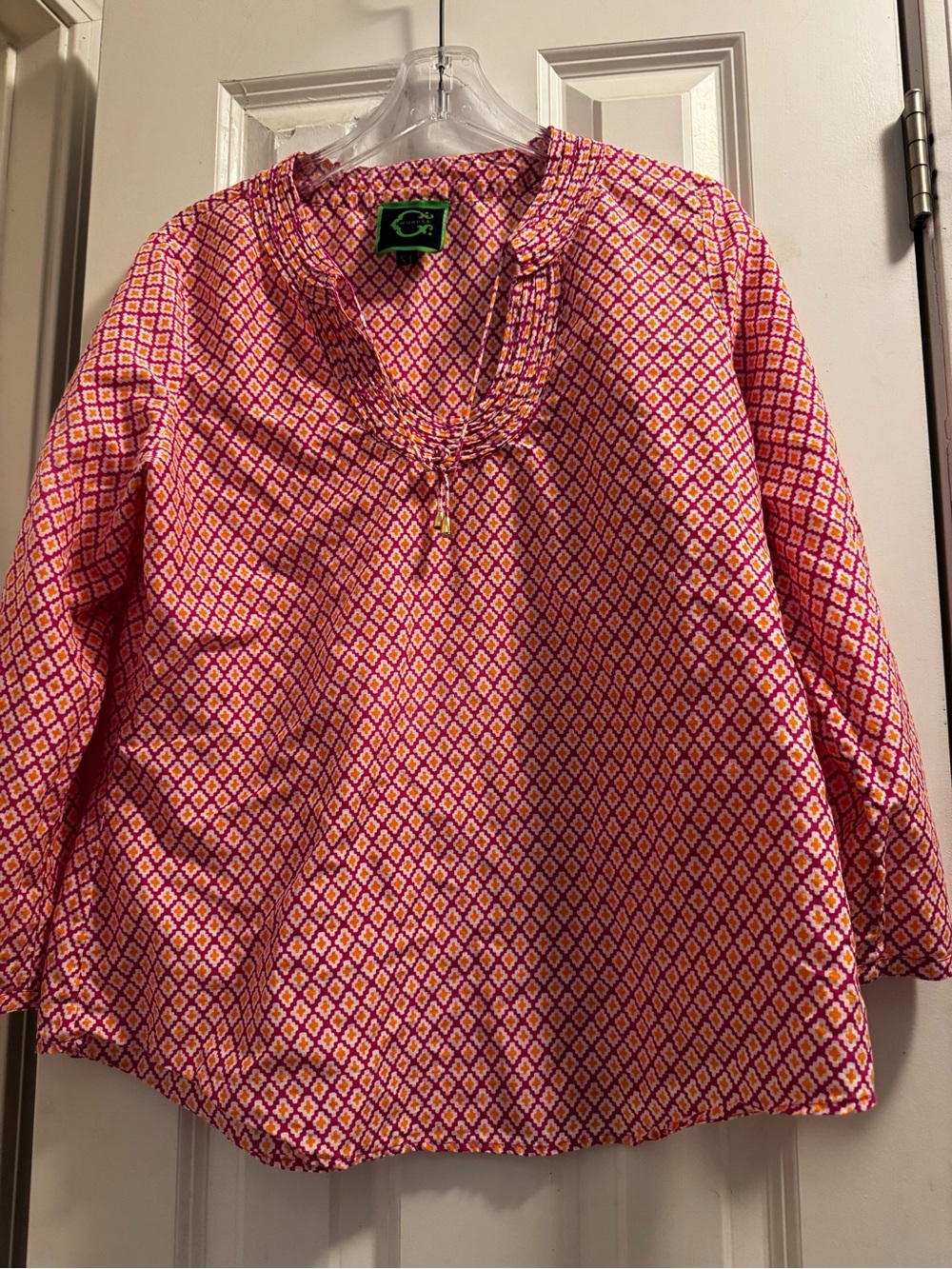 C. Wonder Pink and Yellow Printed Tunic